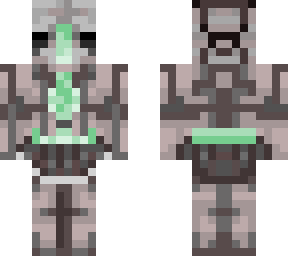 green robot