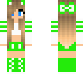 green tww sports girl