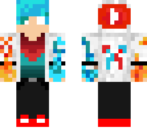 herobrine fire and water