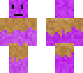 magenta / purple caveman