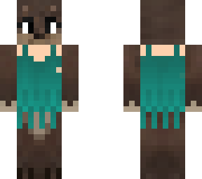 otter in flapper dress