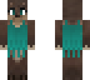 otter in flapper dress