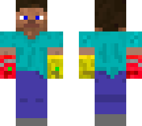 steve with infinity gauntlet and iron man gauntlet