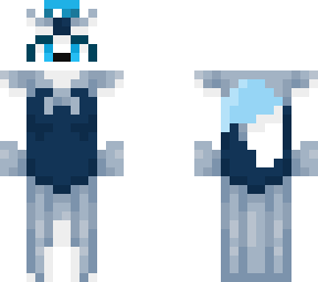 tww in female warrior outfit blue