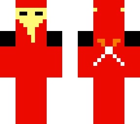 weird ninja skin