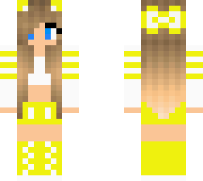 yellow tww sports girl