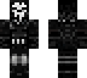 black skull