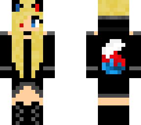 blonde wolf girl
