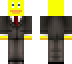 duck in suit