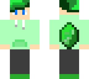 emerald hoodie