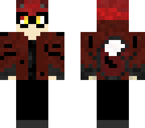 foxy the pirate fox hoodie (boy) (w/glasses)