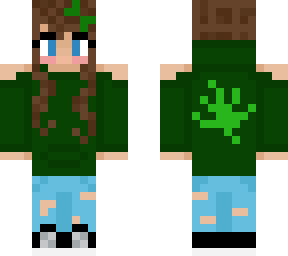 green girl