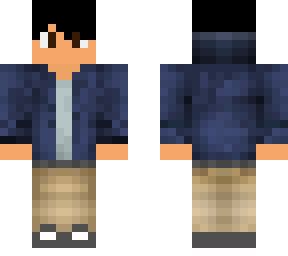 guy blue hoodie