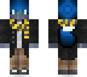 hufflepuff wolf boy 2.0 tail added