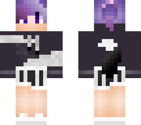 purple haired werewolf