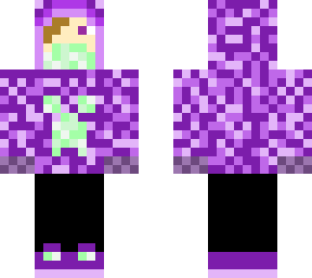 purple hoodie