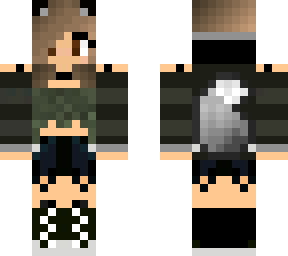 short haired wolf girl