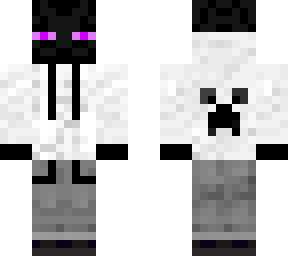 enderman in hoodie