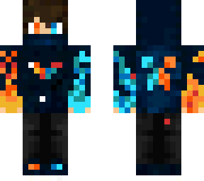 flames dark jacket