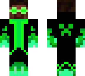 green flame herobrine