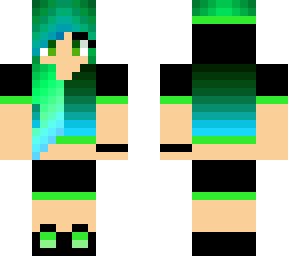 green girl