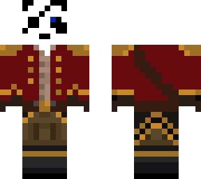panda pirate w/eye patch
