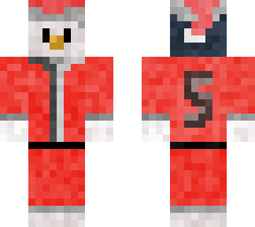 penguin santa