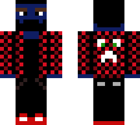plaid cookie monster