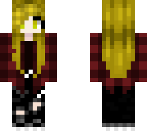 plaid girl