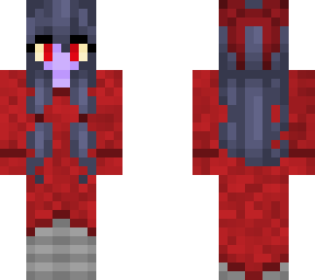 red nightgown