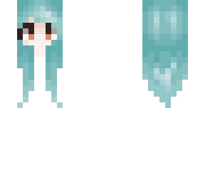 teal hair base