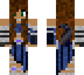wolf girl (blue)