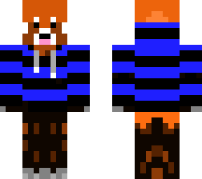 blue jacket red panda