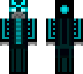 cyan robot guy