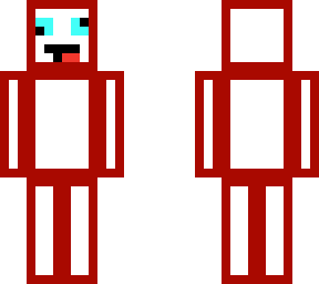 derpy cube (red version with aqua eyes) (fixed)