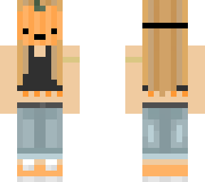 done pumpkin girl