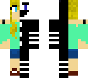 half-plastic half-girl