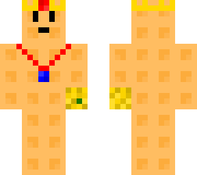 king waffle, with infinity gauntlet