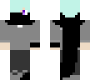 long black scarf (pants made gray so the scarf is more visible)