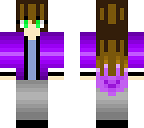 purple and grey
