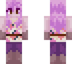 purple and pink