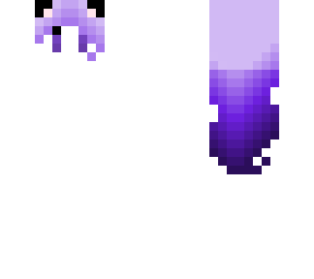 purple cat ear hair base