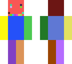rainbow person