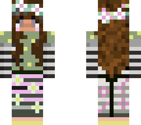striped flower girl edit