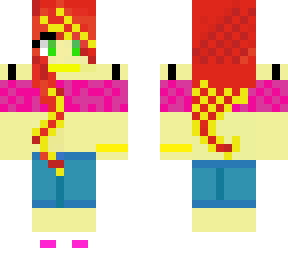 the girl