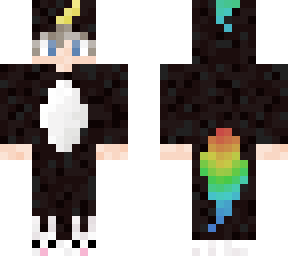 black unicorn skin