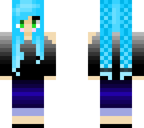 blue and black