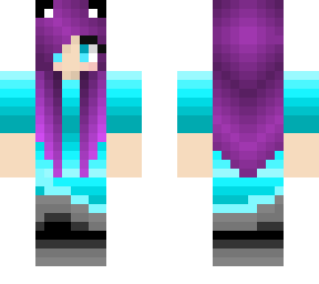 blue and purple