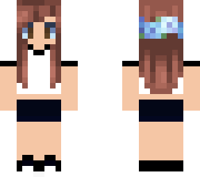 brown hair girl