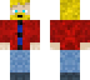 casual man (in red)